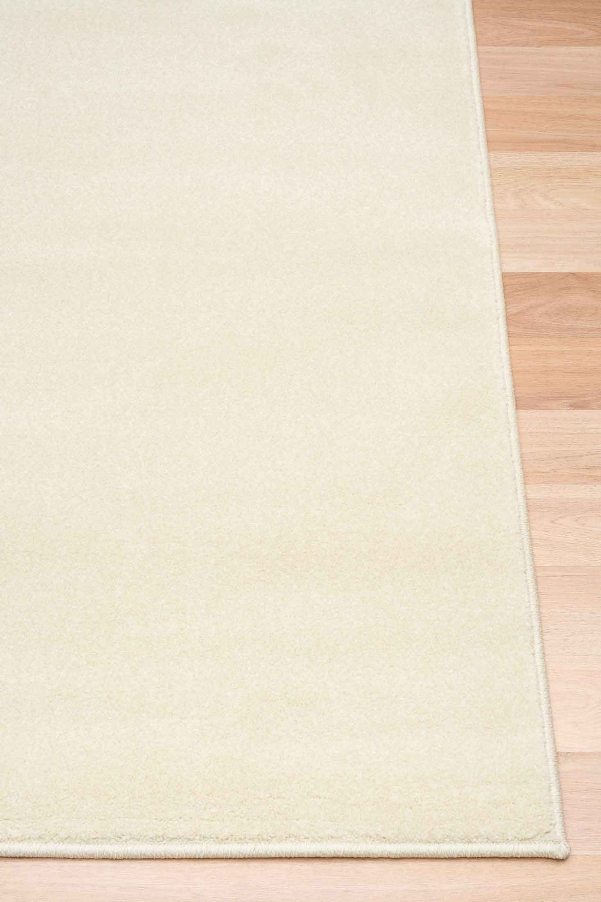 Stanley Ivory Rug | Plain Cream Polypropylene Rug Belrose | Rugs N Timber
