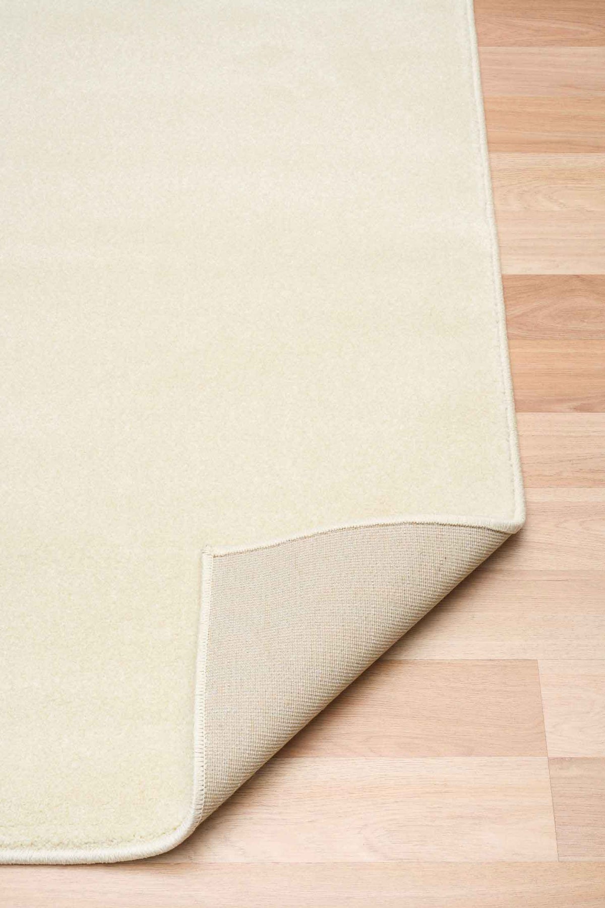 Stanley Ivory Rug | Plain Cream Polypropylene Rug Belrose | Rugs N Timber