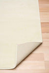Stanley Ivory Rug | Plain Cream Polypropylene Rug Belrose | Rugs N Timber