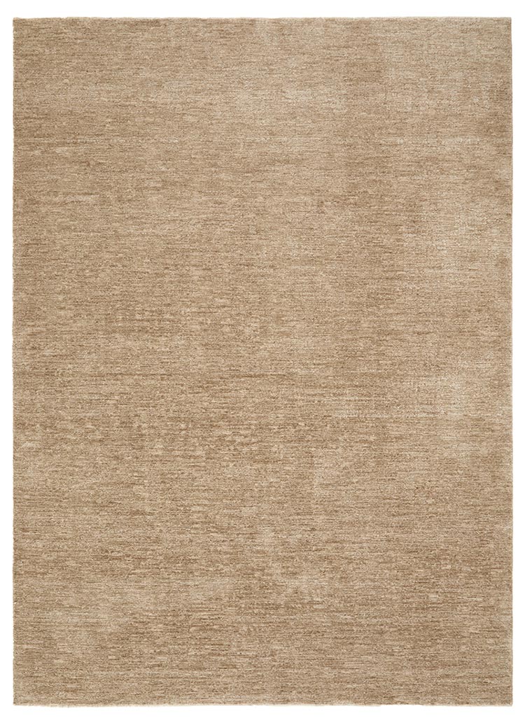 Steph & Gian Willow Wheat rug in warm beige neutral tone, available at Rugs N Timber Belrose showroom