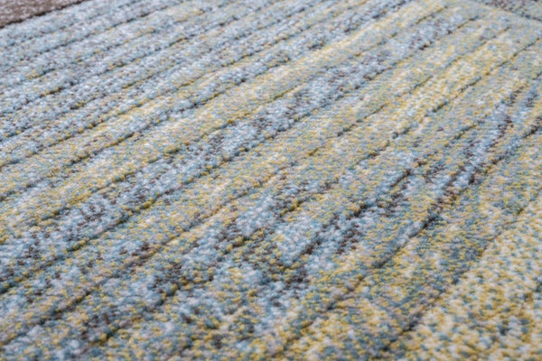 Willoughby Cerulean Blocks Rug | Modern Area Rug | Rugs N Timber ...