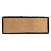FM2 Premium Thick Coir Double Doormat - Black Border