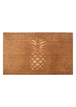 PVC Backed Coir Doormat - Embossed Pineapple