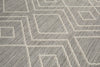 Riverstone Silver Geo Recycled Rug