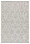 Riverstone Silver Geo Recycled Rug