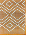 Riverstone Terracotta Geo Recycled Rug