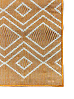 Riverstone Terracotta Geo Recycled Rug