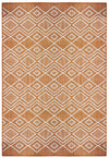 Riverstone Terracotta Geo Recycled Rug