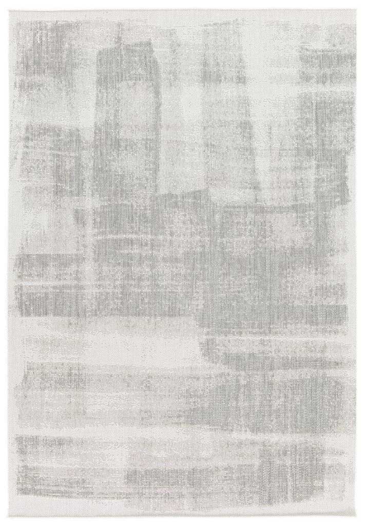 Riverstone Silver Modo Recycled Rug