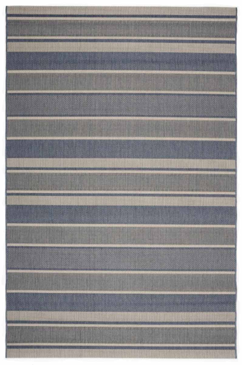 Roseville Slate Stripes Outdoor Rug