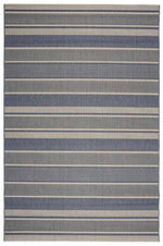 Roseville Slate Stripes Outdoor Rug