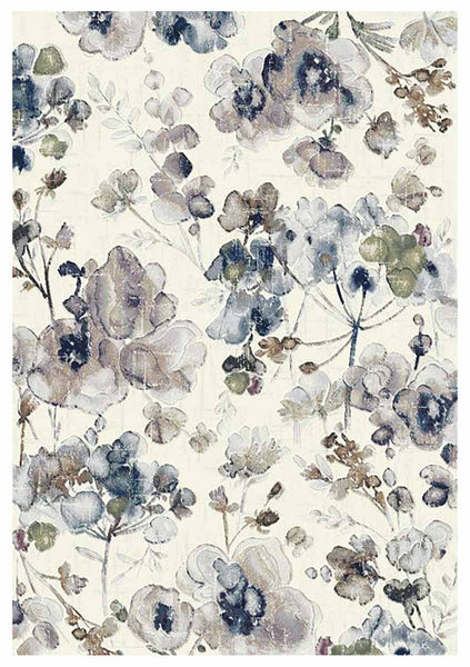 Willoughby Violet Orchids Rug | Modern Area Rug | Rugs N Timber Belrose ...
