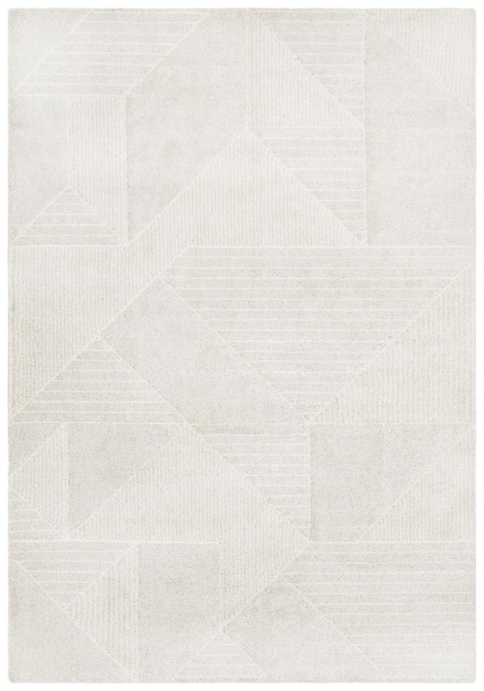 Freya Geometric Grey Rug