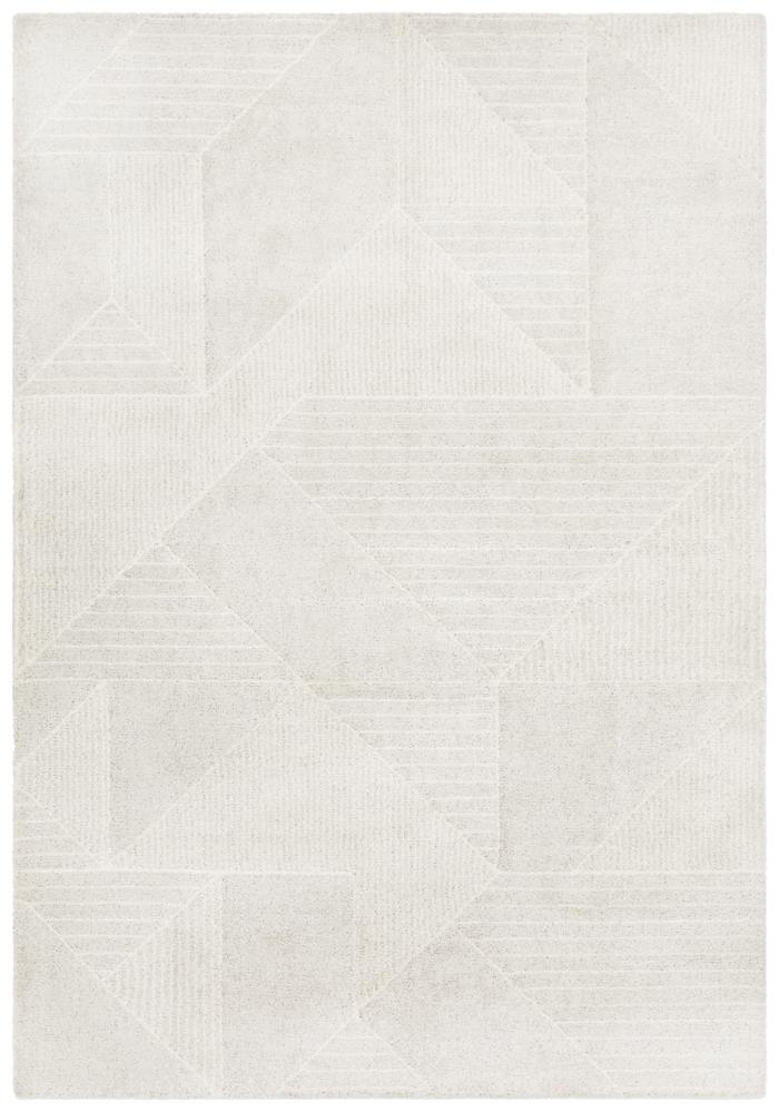 Freya Geometric Grey Rug