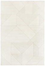 Freya Geometric Cream Rug