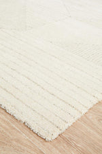 Freya Geometric Cream Rug