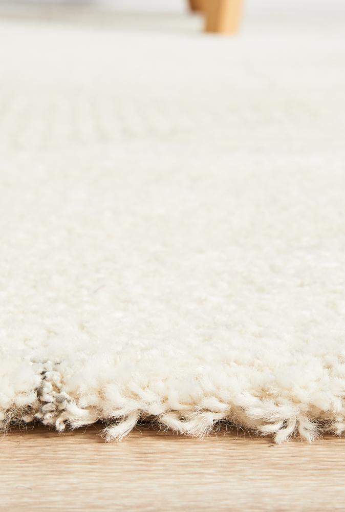 Freya Geometric Cream Rug