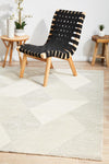 Freya Diamond Stone Grey Rug