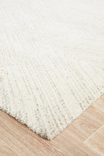 Freya Strokes Silver Rug