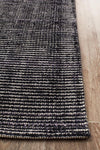 Olivia Black Textured Rug