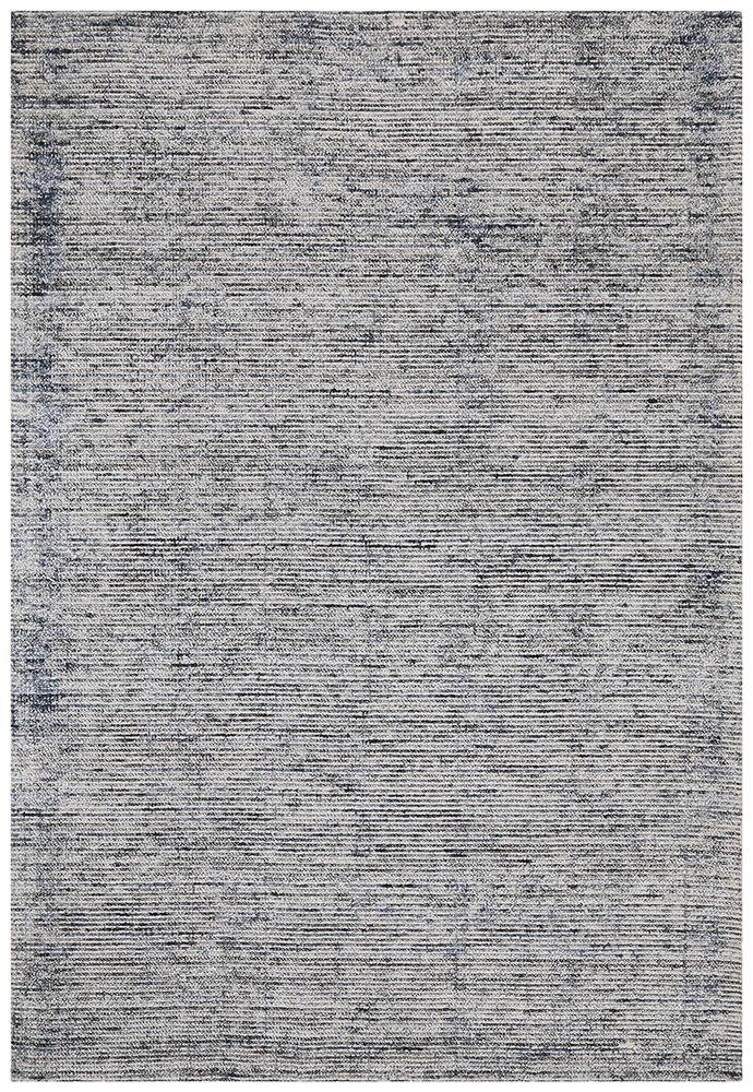 Olivia Indigo Blue Textured Rug