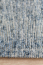 Olivia Indigo Blue Textured Rug