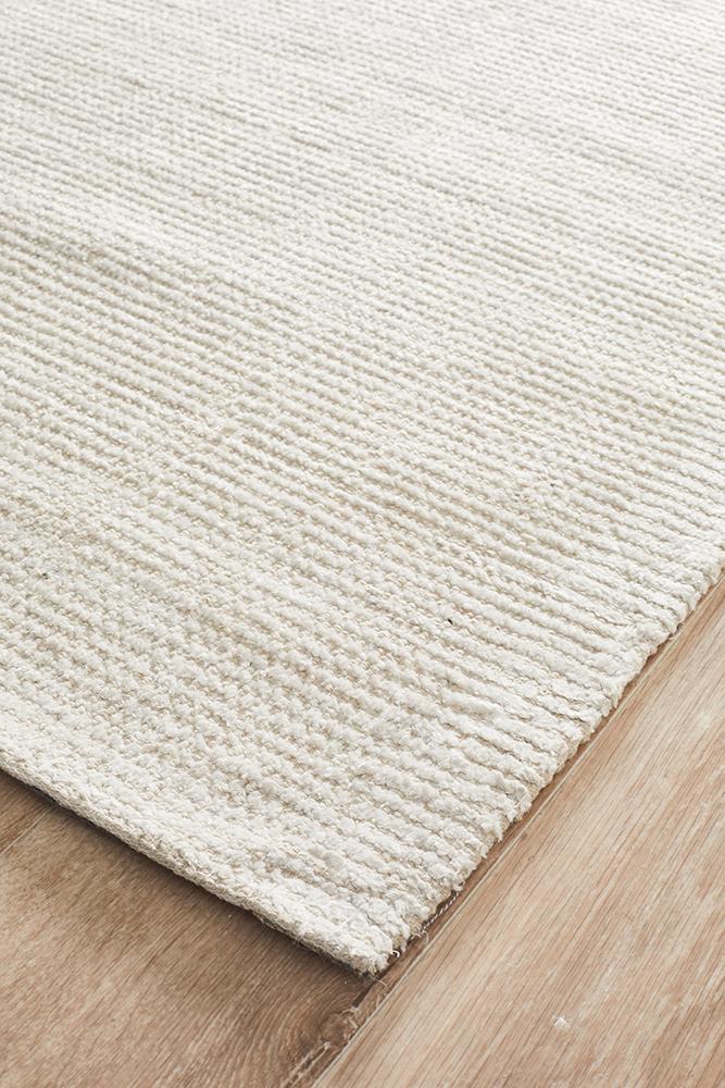 Olivia Ivory Textured Rug