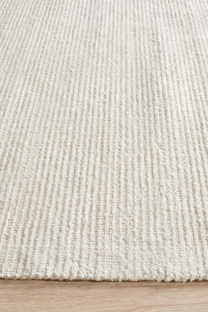Olivia Ivory Textured Rug