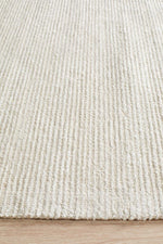 Olivia Ivory Textured Rug