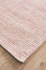 Olivia Rose Pink Textured Rug