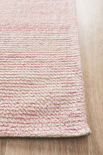 Olivia Rose Pink Textured Rug