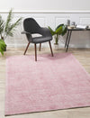 Olivia Rose Pink Textured Rug