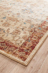 Alice Floral Ivory Red Rug