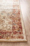 Alice Floral Ivory Red Rug