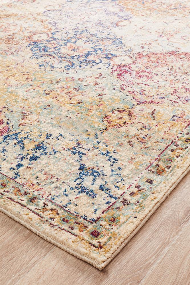 Alice Picturebook Colourful Rug