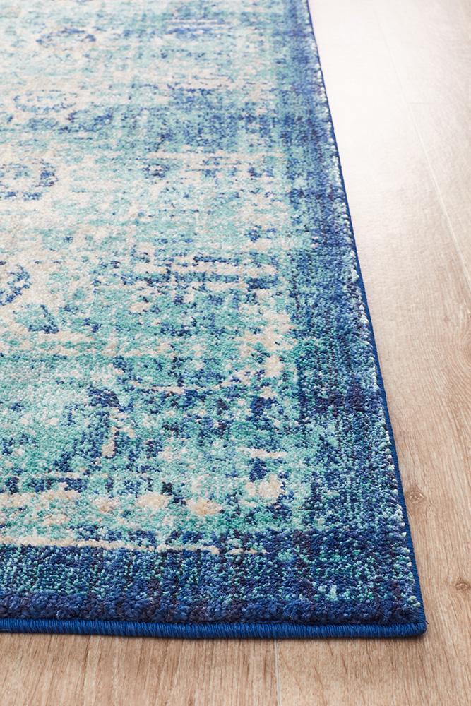 Alice Heriz Blue Rug