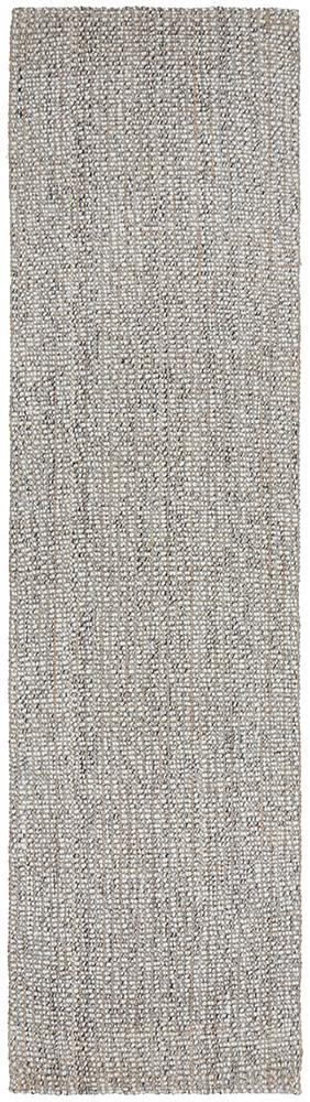 Bonnie Textured Grey Rug