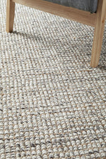 Bonnie Textured Grey Rug