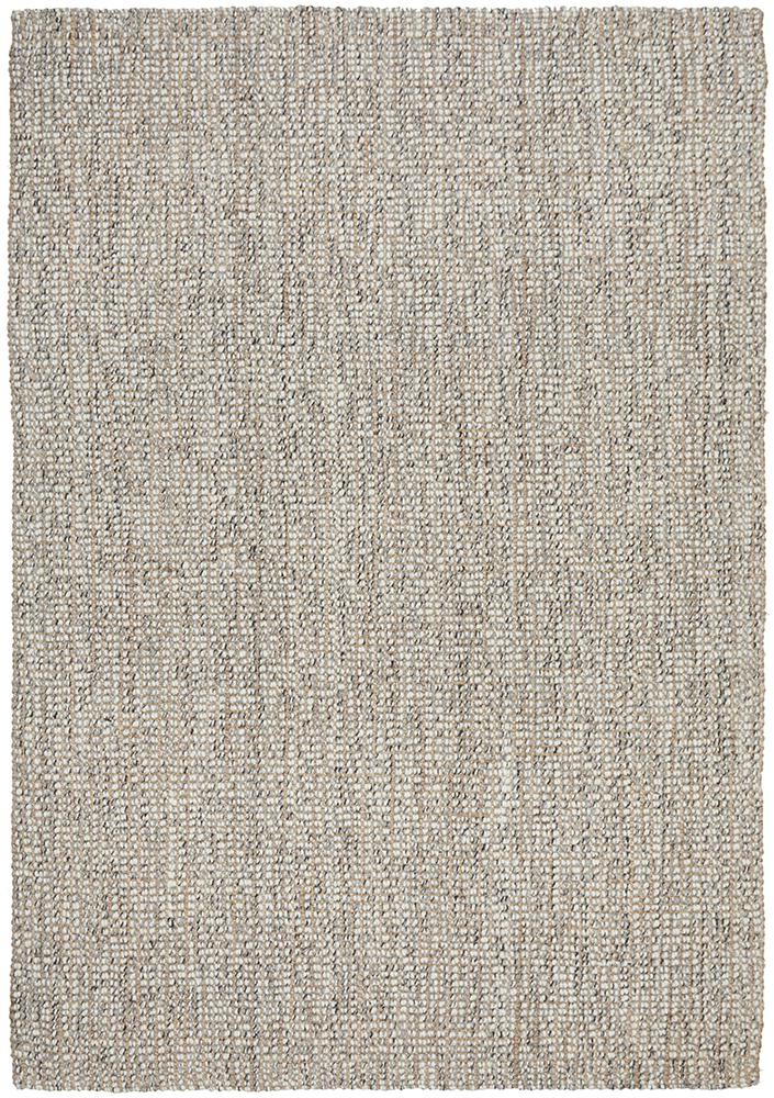 Bonnie Textured Grey Rug