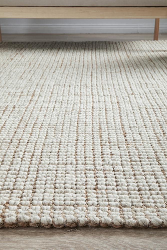 Bonnie Textured Natural Rug