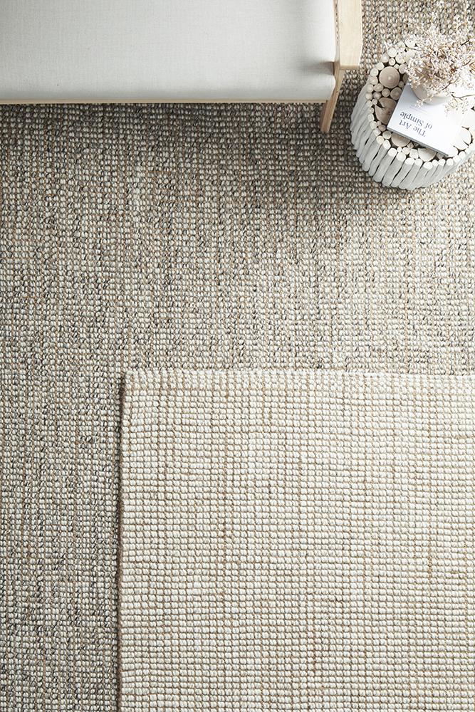 Bonnie Textured Natural Rug