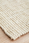 Emma Knotted Jute Bleached Runner