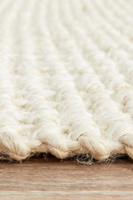 Emma Knotted Jute Bleached Runner