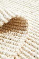 Emma Knotted Jute Bleached Runner