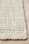 Emma Knotted Jute Bleached Rug