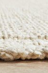 Emma Knotted Jute Bleached Rug