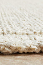 Emma Knotted Jute Bleached Rug