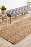 Emma Knotted Jute Natural Runner