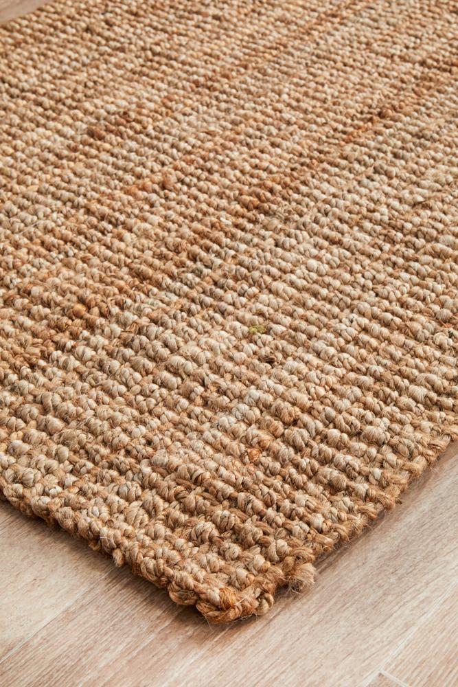 Emma Knotted Jute Natural Runner