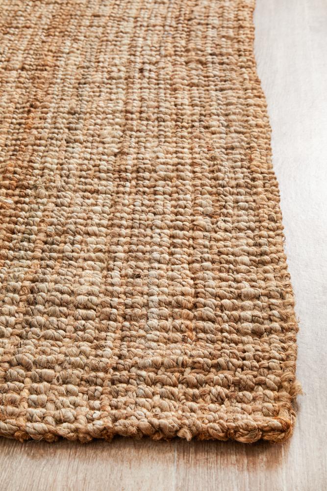 Emma Knotted Jute Natural Runner